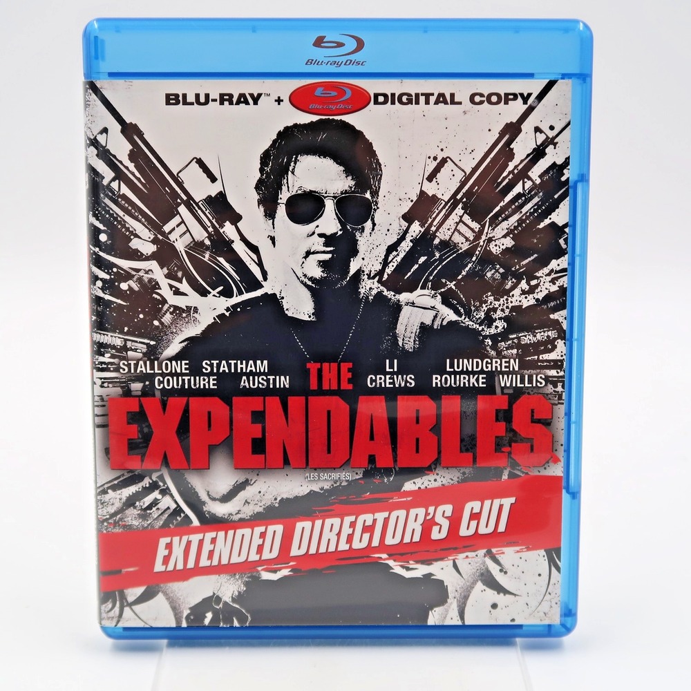 The Expendables Blu-ray 2010 Extended Director's Cut Stallone Lionsgate